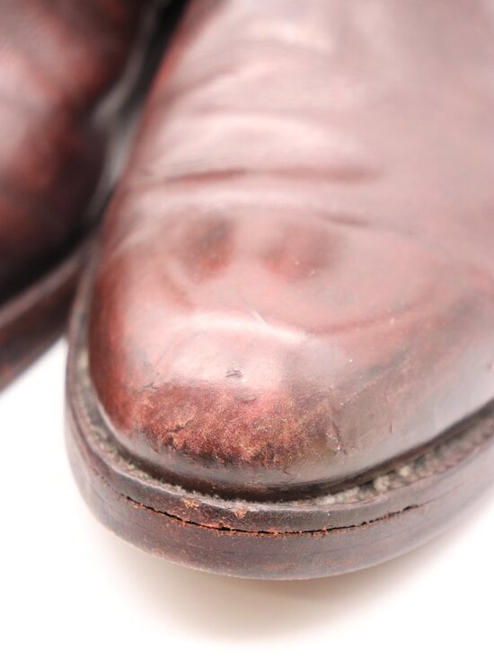 Vintage FRYE Belted Boots Men’s Size US 10 Brown Leather Buckle main image 6